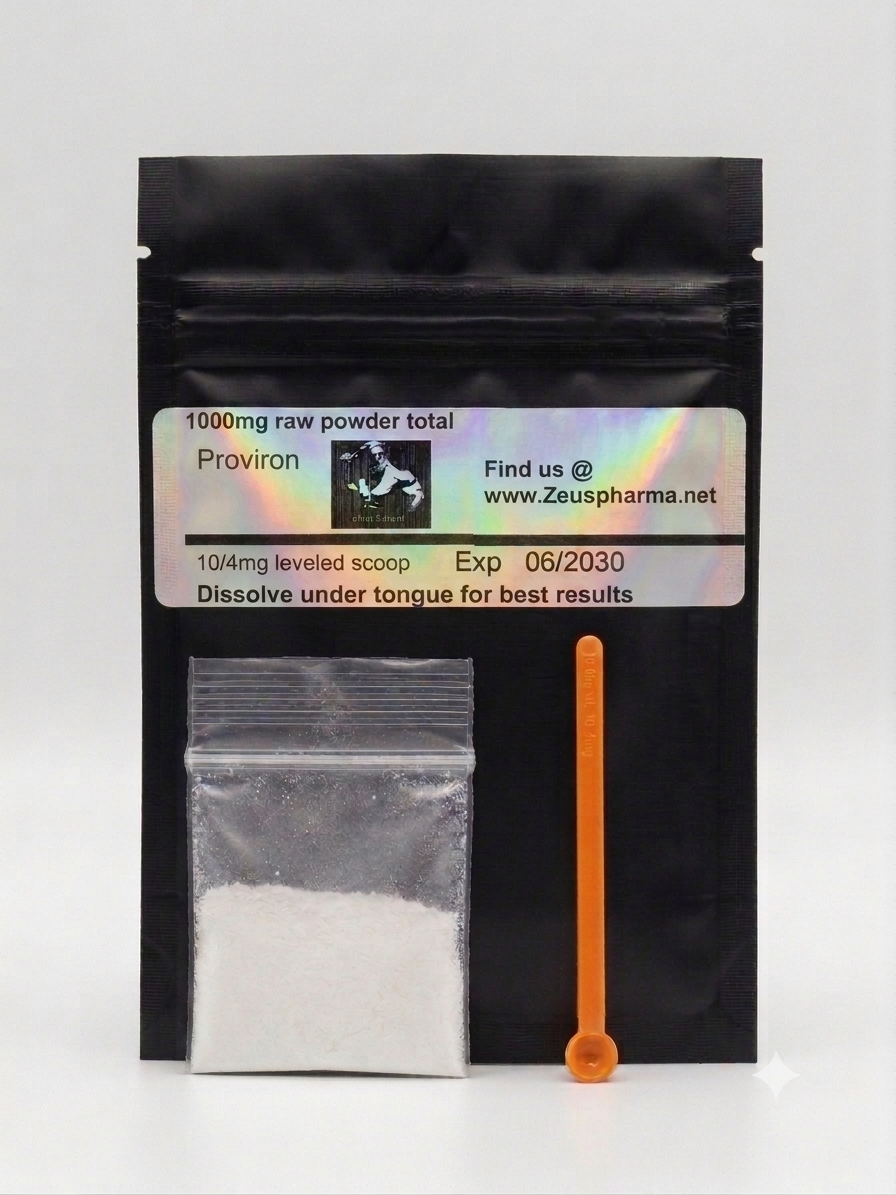 Proviron Raw Powder - 1000mg Total (Includes 10mg & 20mg Scoops)