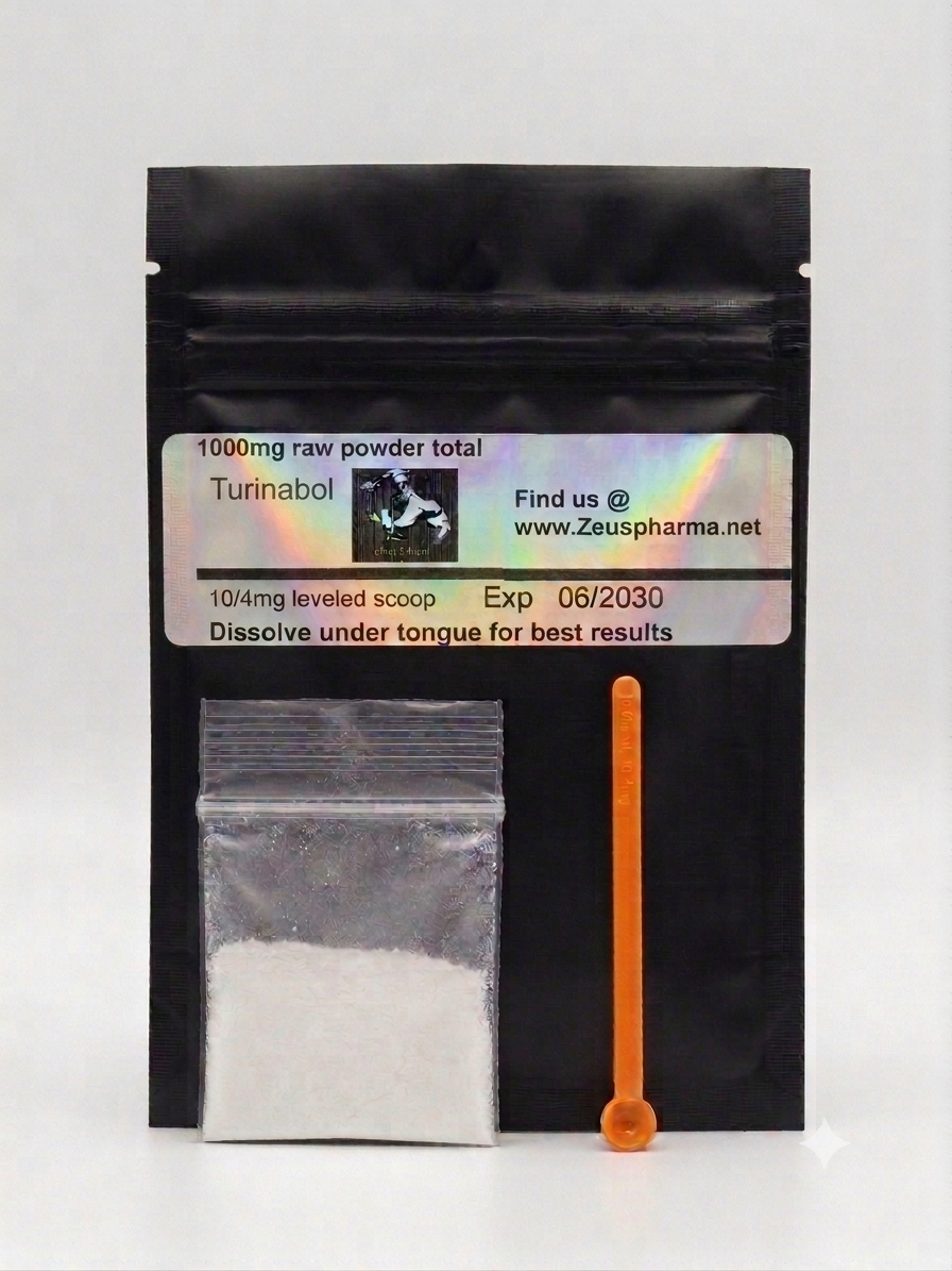 Turnibol Raw Powder - 1000mg Total (Includes 10mg & 20mg Scoops)